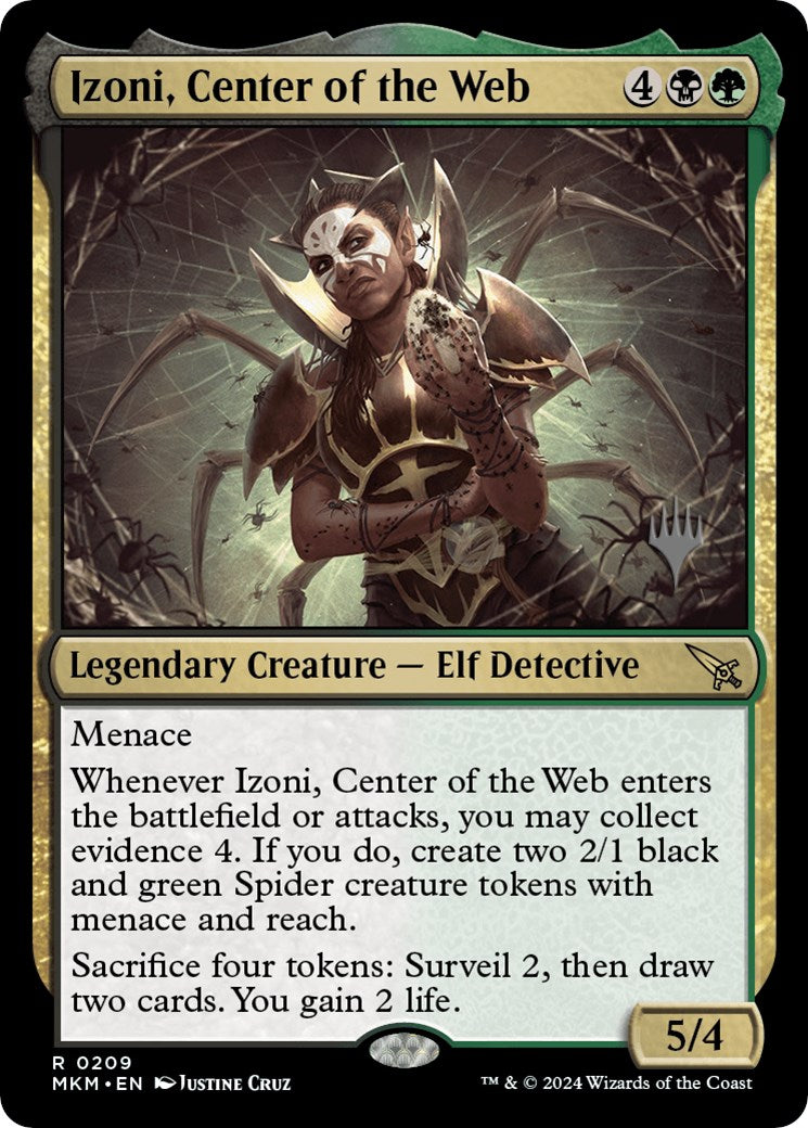 Izoni, Center of the Web (Promo Pack) [Murders at Karlov Manor Promos] | Gear Gaming Fayetteville