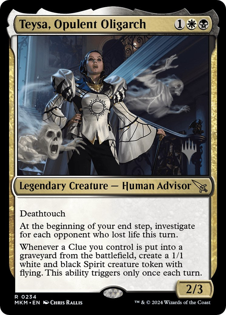 Teysa, Opulent Oligarch (Promo Pack) [Murders at Karlov Manor Promos] | Gear Gaming Fayetteville