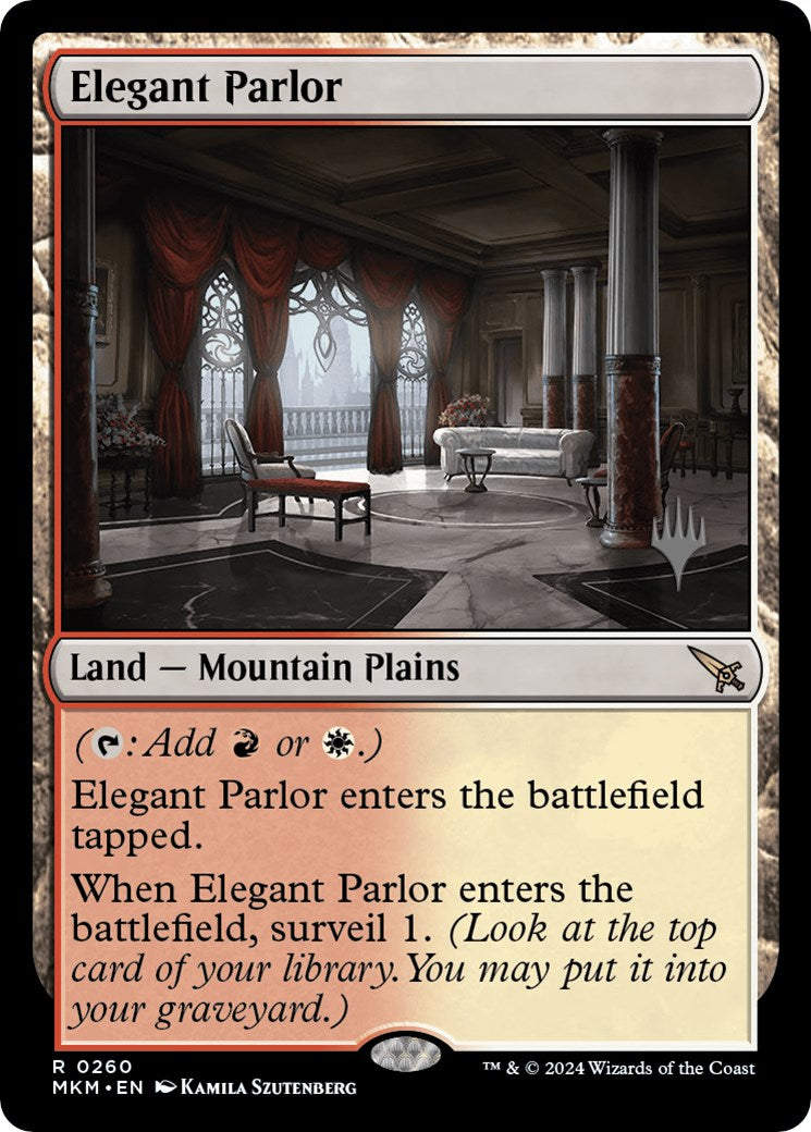 Elegant Parlor (Promo Pack) [Murders at Karlov Manor Promos] | Gear Gaming Fayetteville