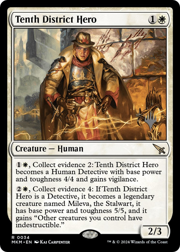 Tenth District Hero (Promo Pack) [Murders at Karlov Manor Promos] | Gear Gaming Fayetteville