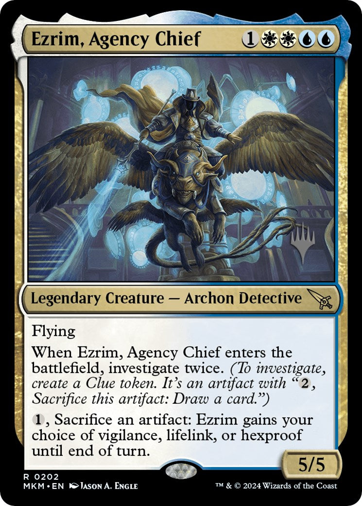 Ezrim, Agency Chief (Promo Pack) [Murders at Karlov Manor Promos] | Gear Gaming Fayetteville