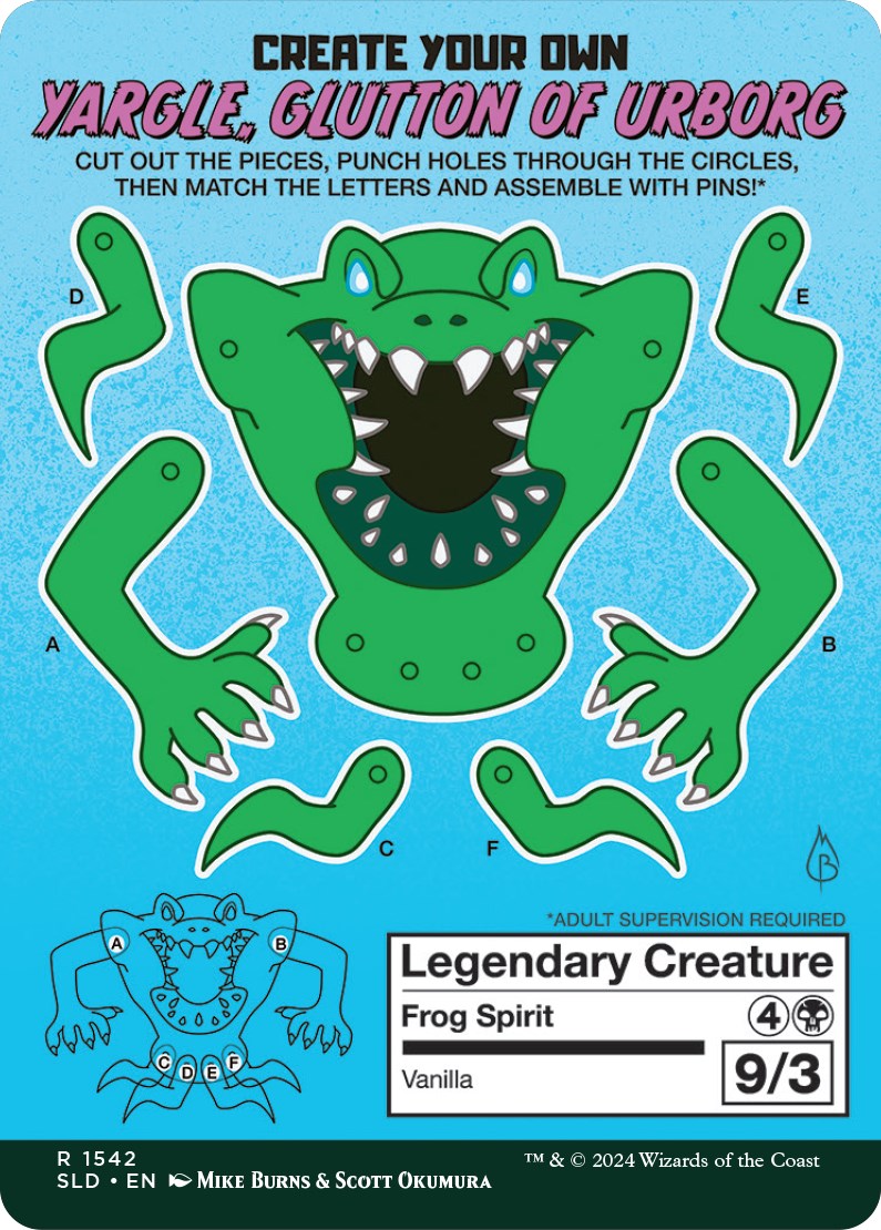 Yargle, Glutton of Urborg [Secret Lair Drop Series] | Gear Gaming Fayetteville