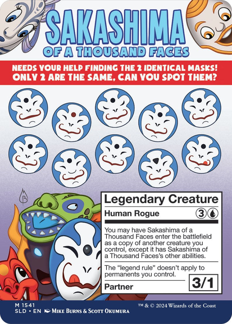 Sakashima of a Thousand Faces [Secret Lair Drop Series] | Gear Gaming Fayetteville