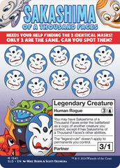 Sakashima of a Thousand Faces [Secret Lair Drop Series] | Gear Gaming Fayetteville