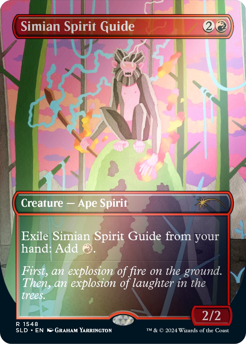 Simian Spirit Guide (Rainbow Foil) [Secret Lair Drop Series] | Gear Gaming Fayetteville