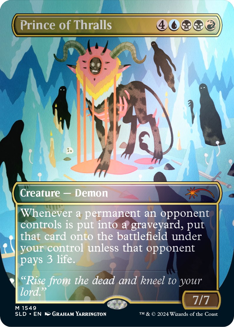 Prince of Thralls (Rainbow Foil) [Secret Lair Drop Series] | Gear Gaming Fayetteville