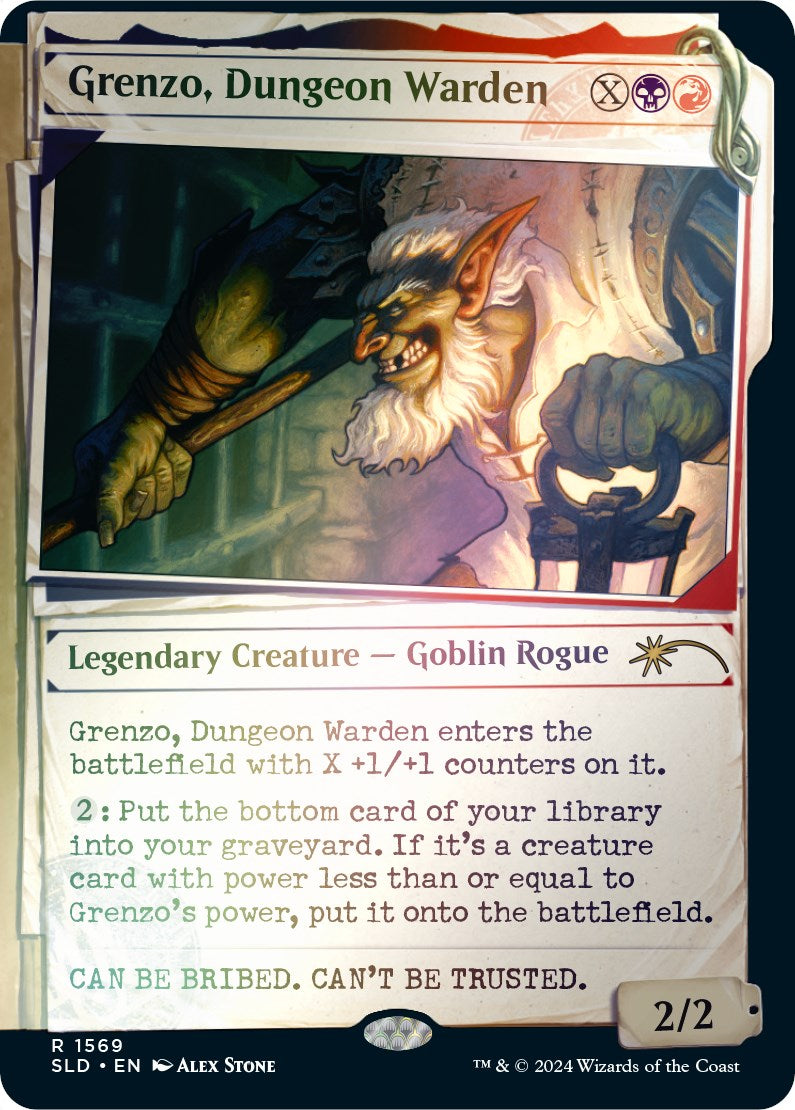 Grenzo, Dungeon Warden (Rainbow Foil) [Secret Lair Drop Series] | Gear Gaming Fayetteville