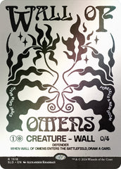 Wall of Omens (Rainbow Foil) [Secret Lair Drop Series] | Gear Gaming Fayetteville