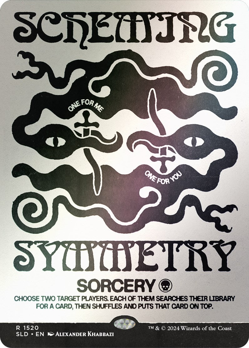 Scheming Symmetry (Rainbow Foil) [Secret Lair Drop Series] | Gear Gaming Fayetteville