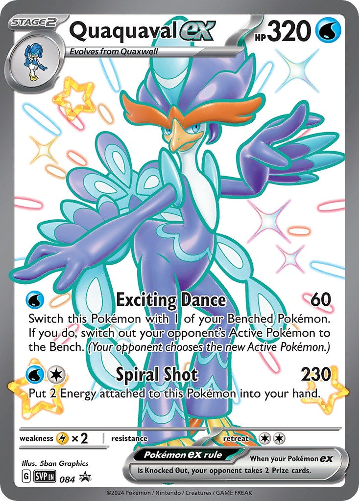 Quaquaval ex (084) [Scarlet & Violet: Black Star Promos] | Gear Gaming Fayetteville