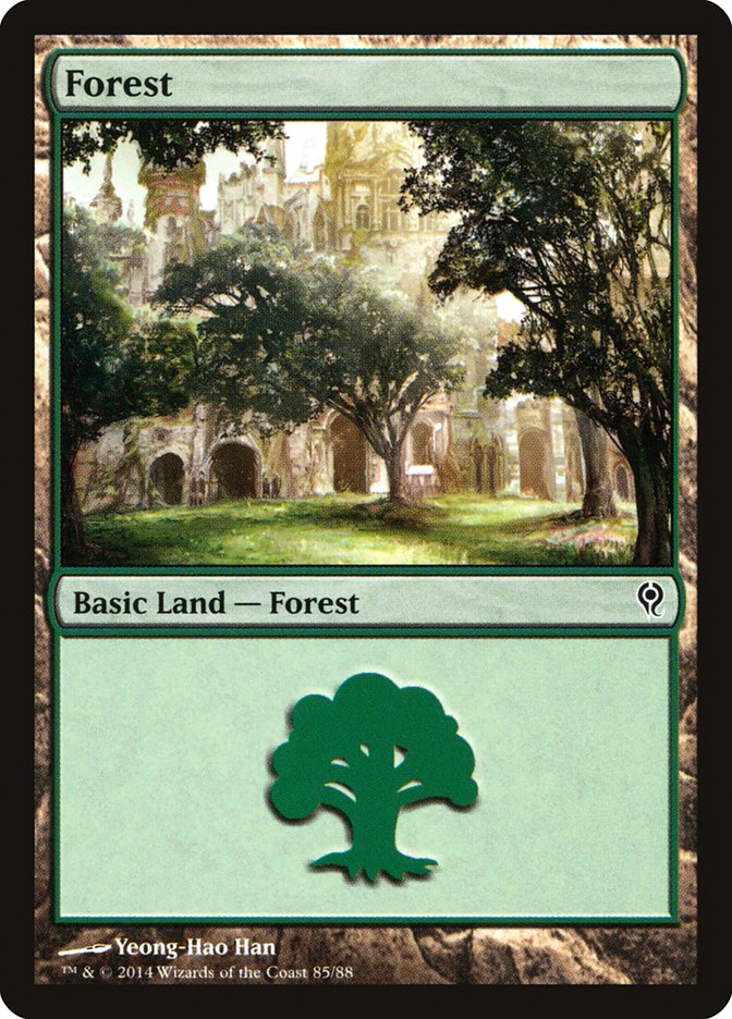 Forest (85) [Duel Decks: Jace vs. Vraska] | Gear Gaming Fayetteville