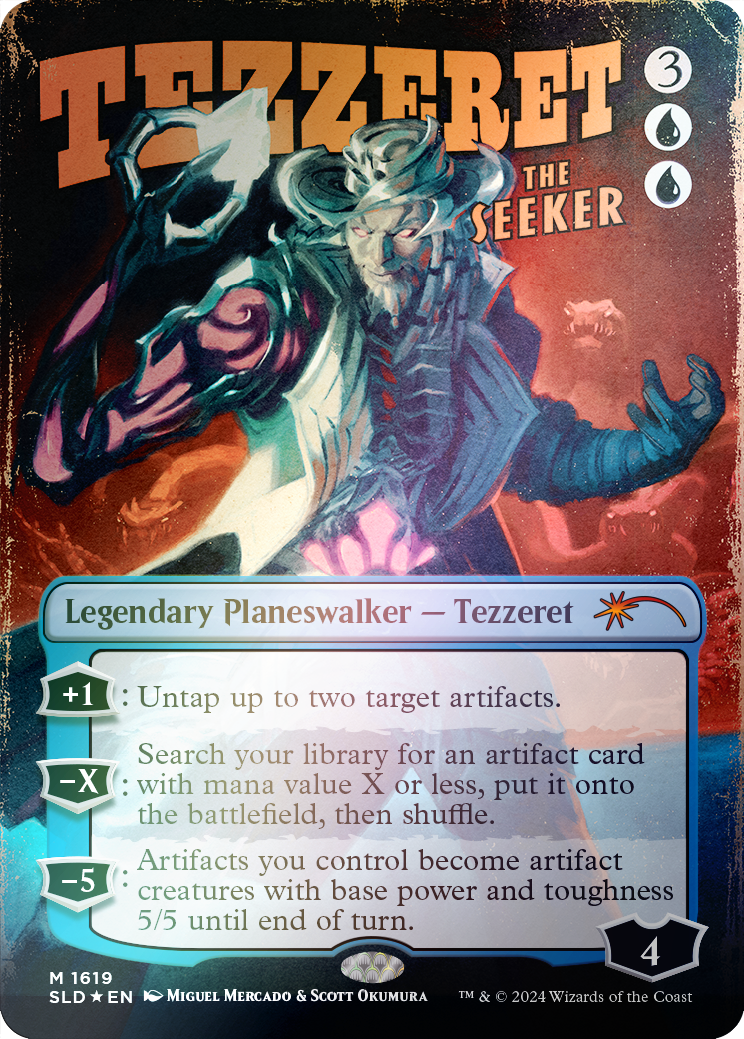 Tezzeret the Seeker (1619) (Rainbow Foil) [Secret Lair Drop Series] | Gear Gaming Fayetteville