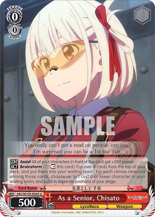 As a Senior, Chisato - [Lycoris Recoil] | Gear Gaming Fayetteville