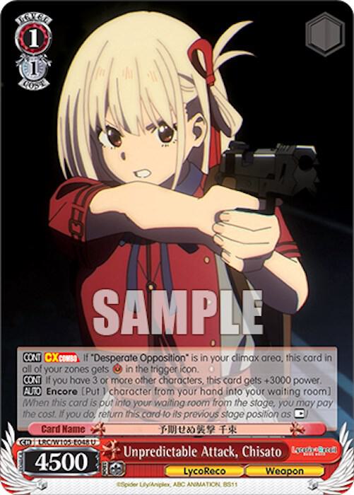 Unpredictable Attack, Chisato - [Lycoris Recoil] | Gear Gaming Fayetteville