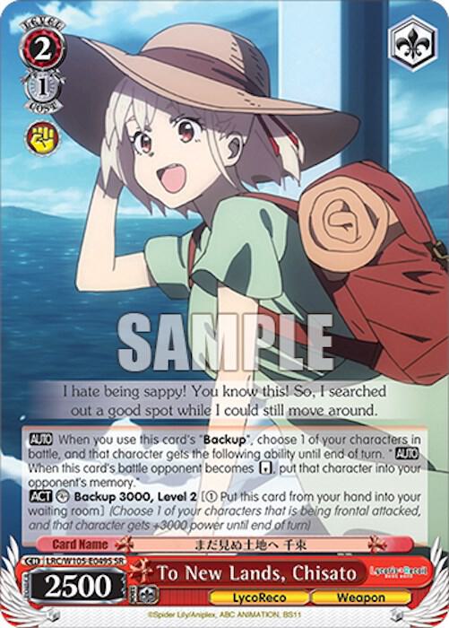 To New Lands, Chisato (SR) - [Lycoris Recoil] | Gear Gaming Fayetteville