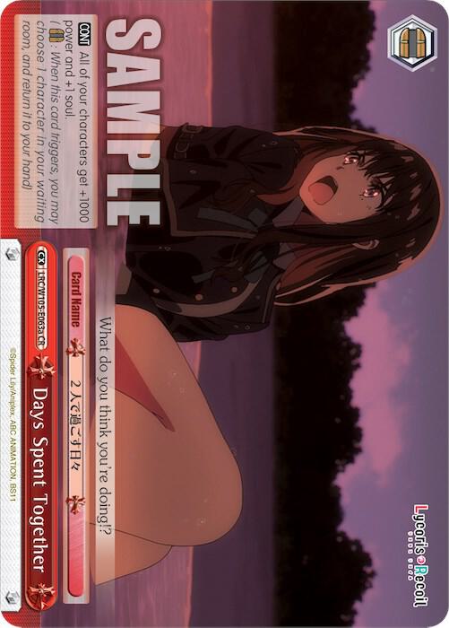 Days Spent Together (a) - [Lycoris Recoil] | Gear Gaming Fayetteville