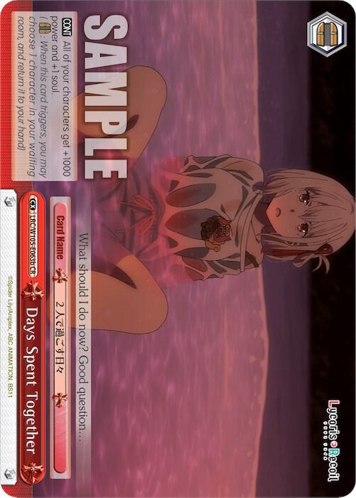 Days Spent Together (b) - [Lycoris Recoil] | Gear Gaming Fayetteville