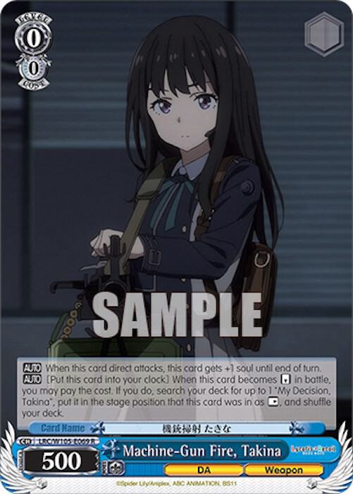 Machine-Gun Fire, Takina - [Lycoris Recoil] | Gear Gaming Fayetteville
