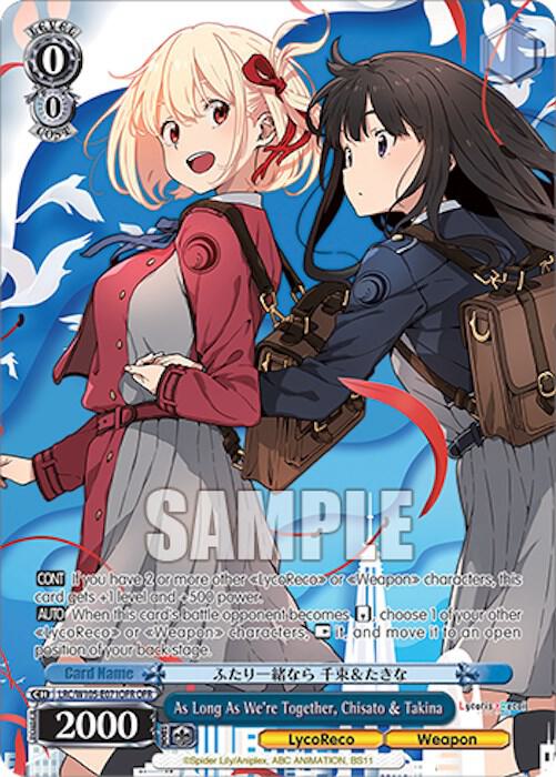 As Long As We're Together, Chisato & Takina (OFR) - [Lycoris Recoil] | Gear Gaming Fayetteville