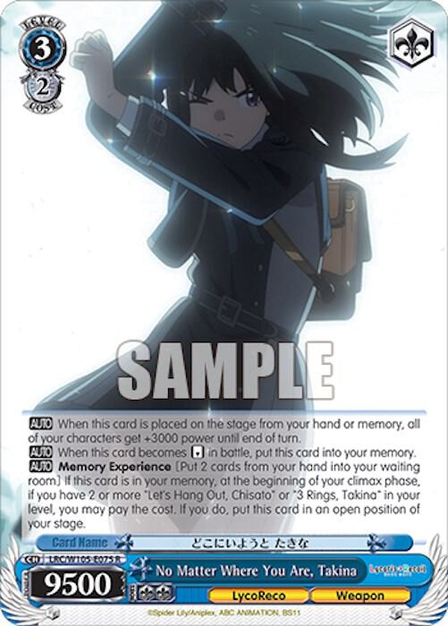No Matter Where You Are, Takina - [Lycoris Recoil] | Gear Gaming Fayetteville