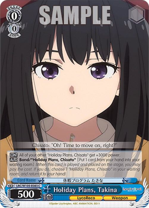 Holiday Plans, Takina - [Lycoris Recoil] | Gear Gaming Fayetteville