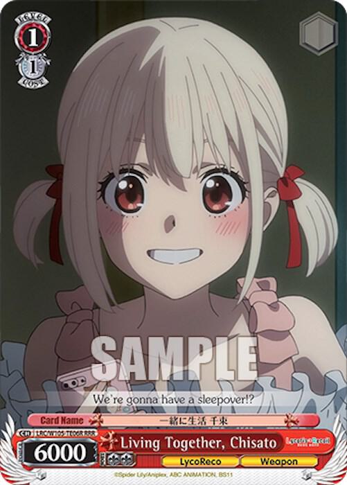 Living Together, Chisato (RRR) - [Lycoris Recoil] | Gear Gaming Fayetteville