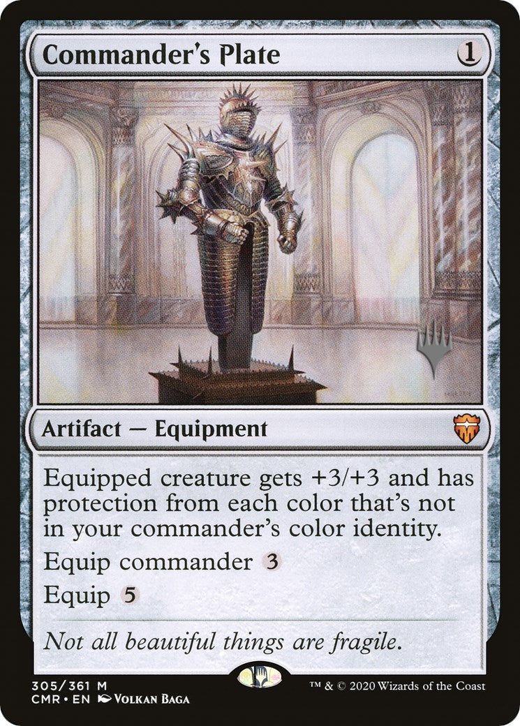 Commander's Plate (Promo Pack) [Murders at Karlov Manor Promos] | Gear Gaming Fayetteville