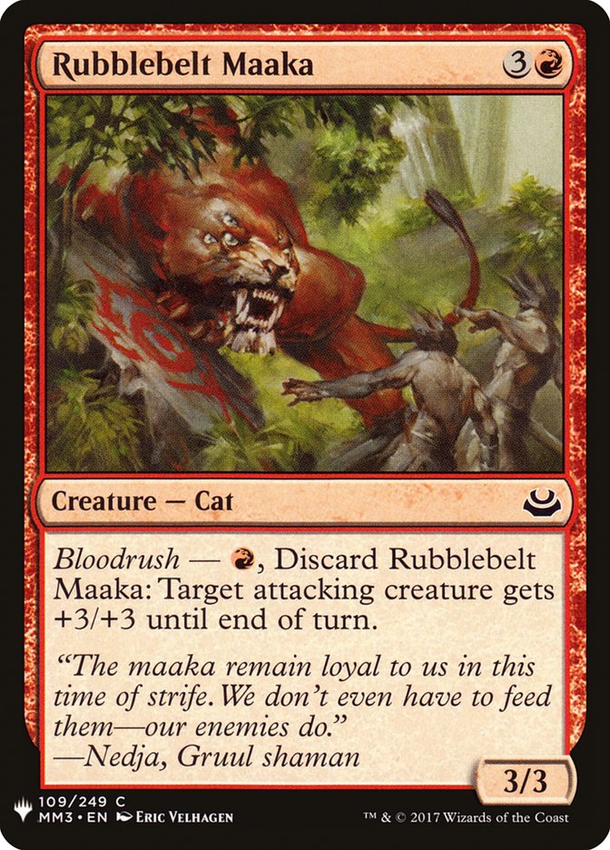 Rubblebelt Maaka [Mystery Booster] | Gear Gaming Fayetteville