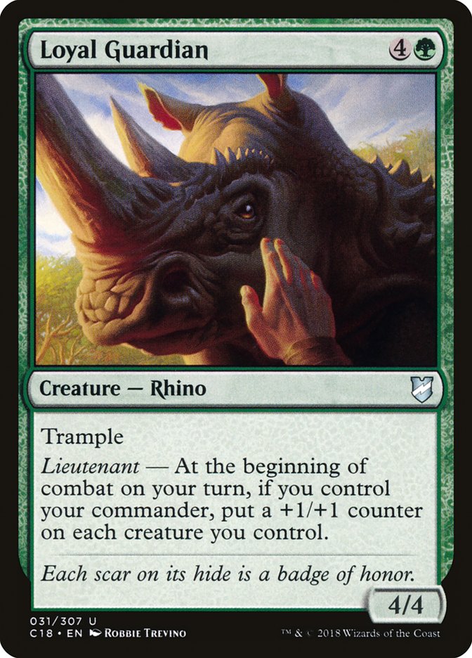 Loyal Guardian [Commander 2018] | Gear Gaming Fayetteville