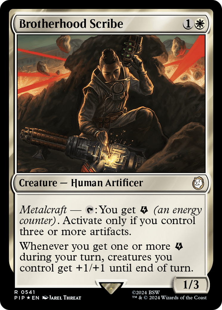 Brotherhood Scribe (Surge Foil) [Fallout] | Gear Gaming Fayetteville