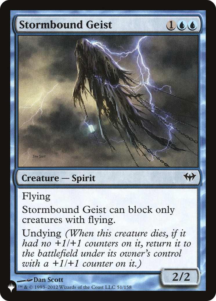 Stormbound Geist [The List Reprints] | Gear Gaming Fayetteville