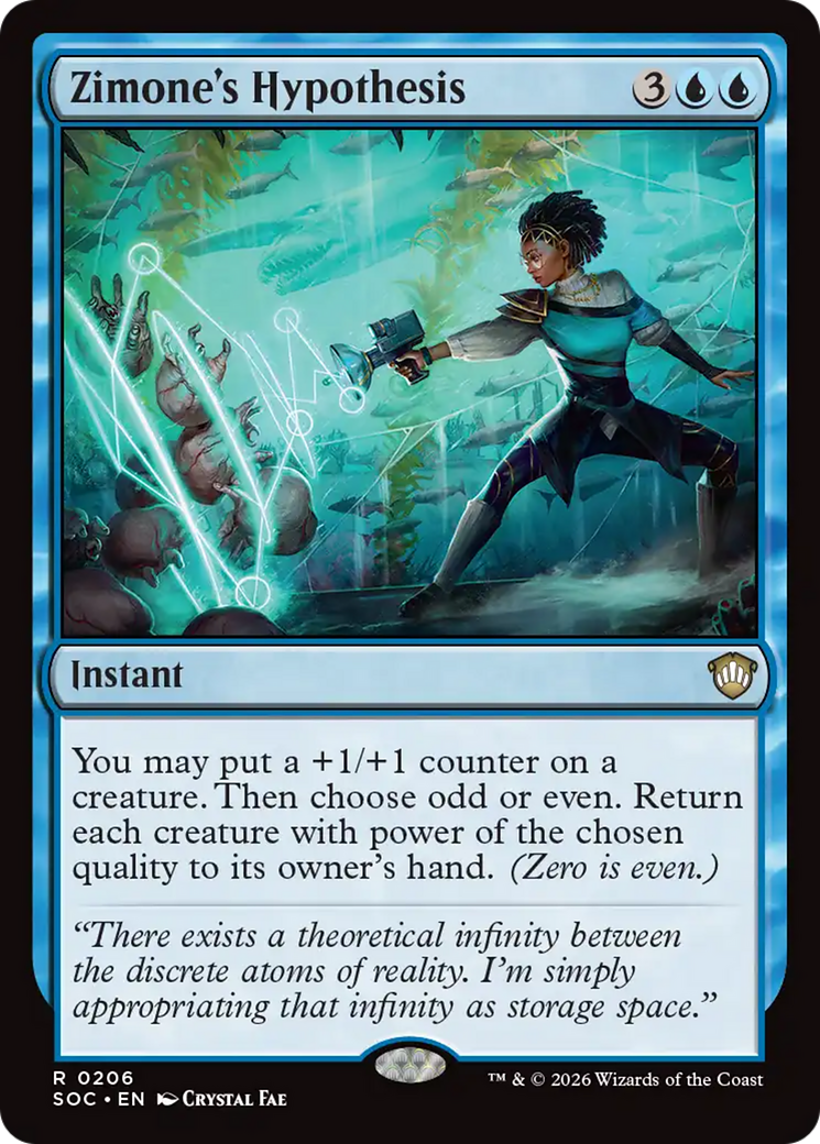 Zimone's Hypothesis [Secrets of Strixhaven Commander] | Gear Gaming Fayetteville