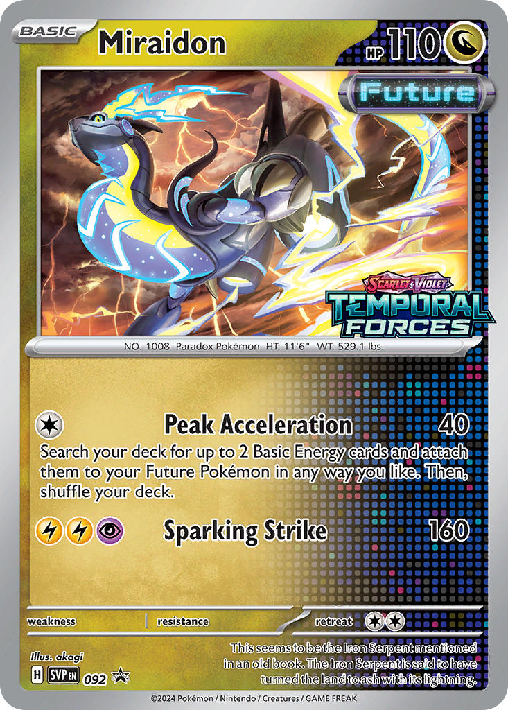 Miraidon (092) [Scarlet & Violet: Black Star Promos] | Gear Gaming Fayetteville