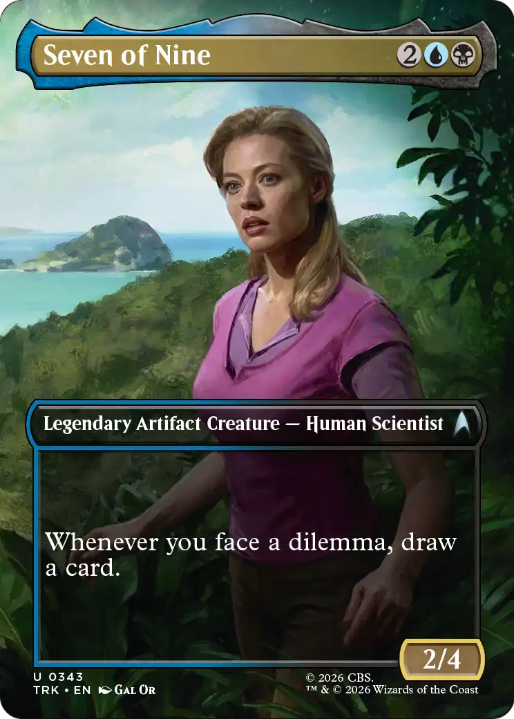 Seven of Nine (Borderless) [Star Trek] | Gear Gaming Fayetteville