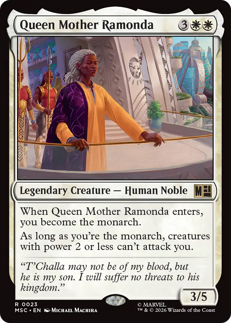 Queen Mother Ramonda (Surge Foil) [Marvel Super Heroes Commander] | Gear Gaming Fayetteville