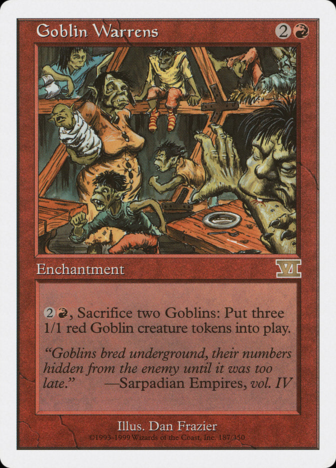 Goblin Warrens [Classic Sixth Edition] | Gear Gaming Fayetteville