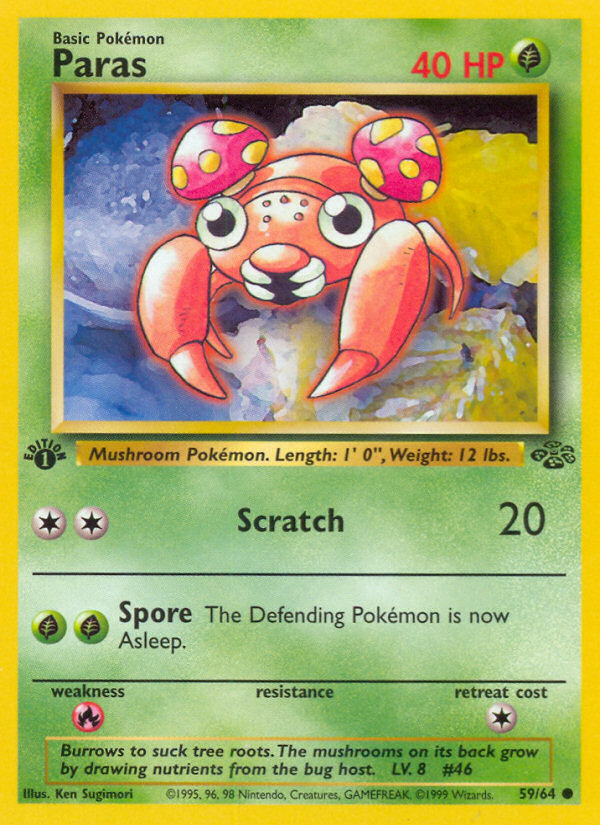 Paras (59/64) [Jungle 1st Edition] | Gear Gaming Fayetteville