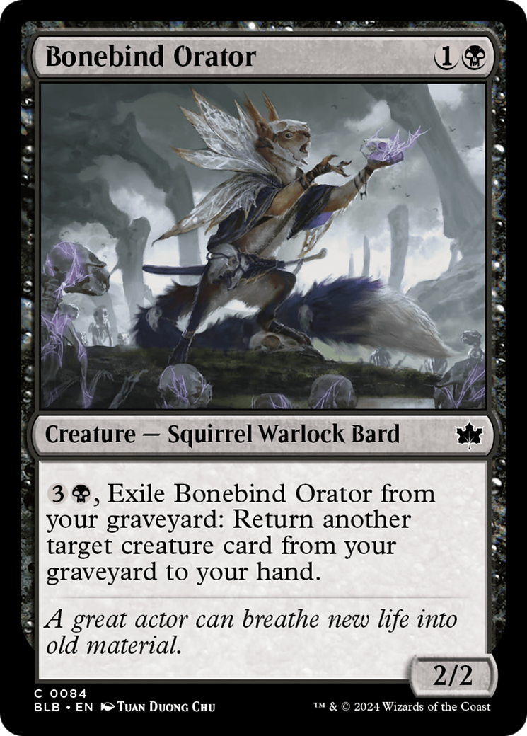 Bonebind Orator [Bloomburrow] | Gear Gaming Fayetteville