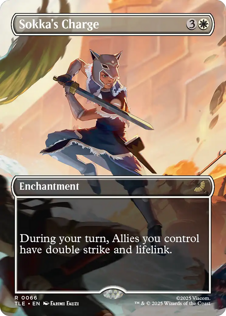 Sokka's Charge (Borderless) [Avatar: The Last Airbender: Eternal-Legal] | Gear Gaming Fayetteville