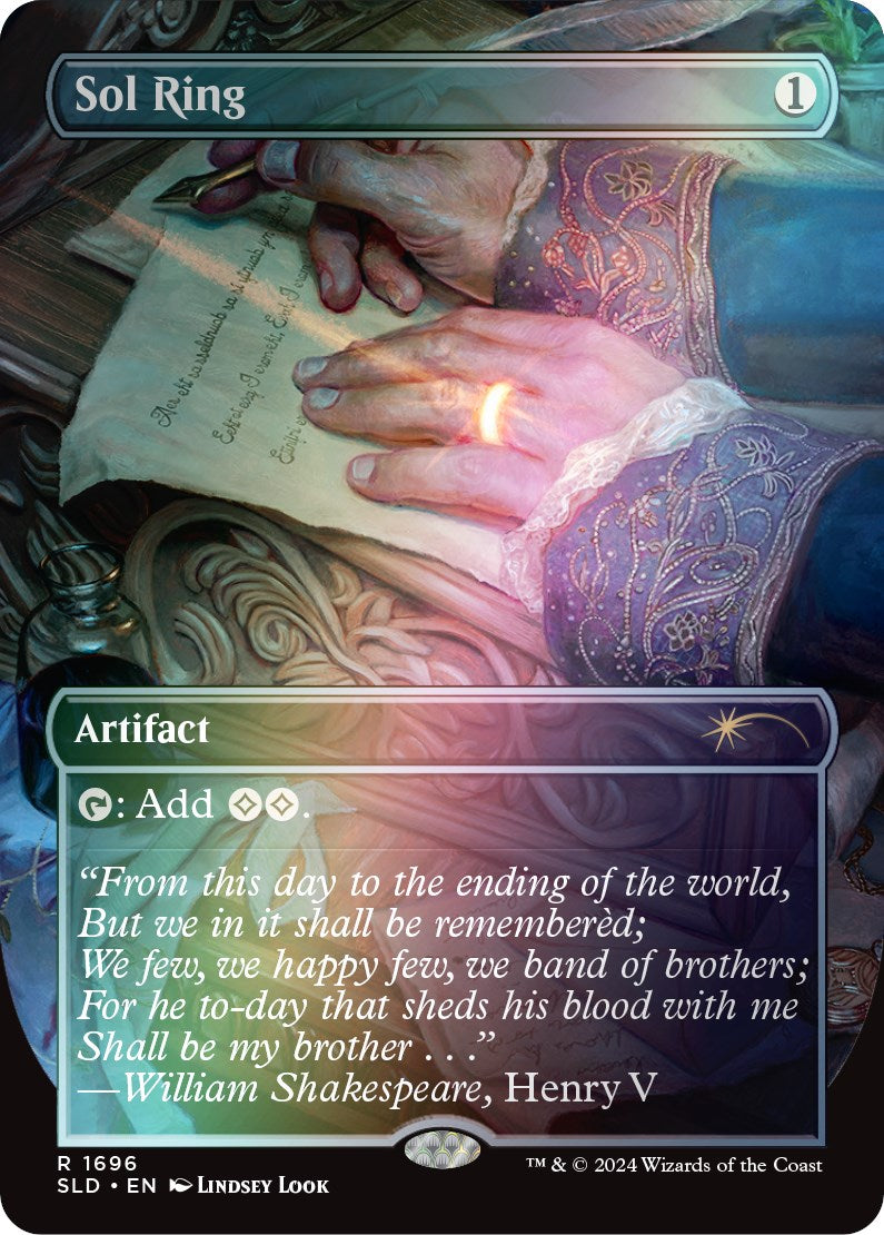 Sol Ring (1696) (Rainbow Foil) [Secret Lair: Sheldon's Spellbook] | Gear Gaming Fayetteville