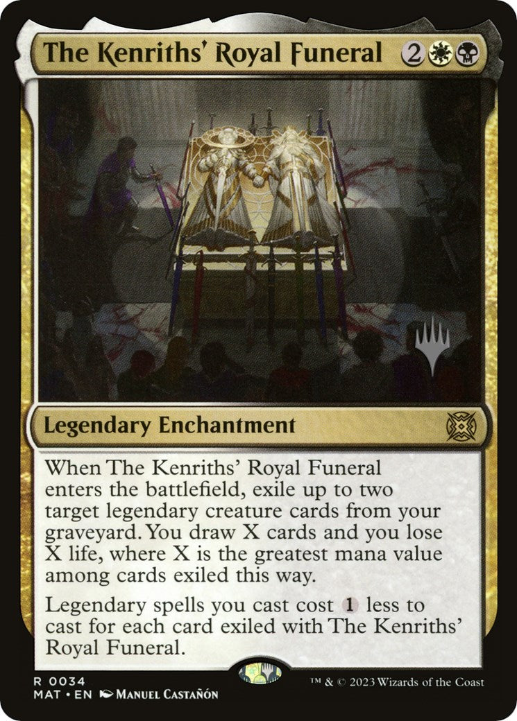 The Kenriths' Royal Funeral (Promo Pack) [Murders at Karlov Manor Promos] | Gear Gaming Fayetteville
