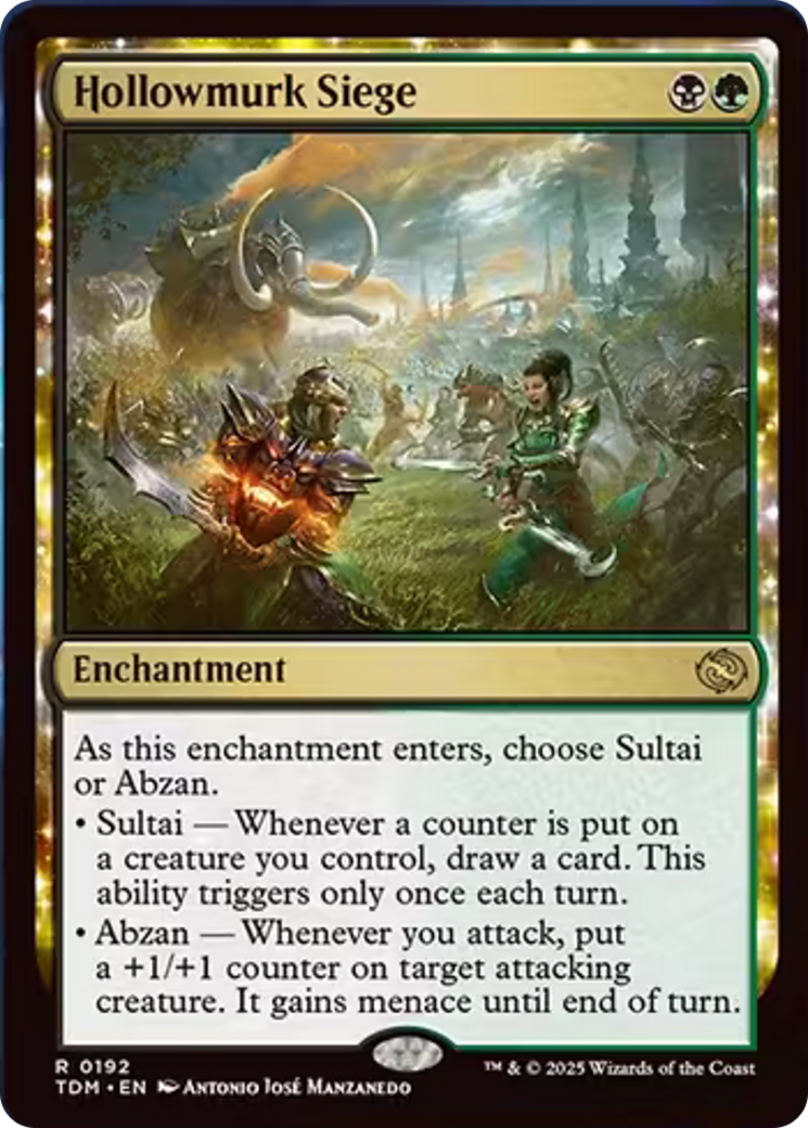 Hollowmurk Siege [Tarkir: Dragonstorm] | Gear Gaming Fayetteville
