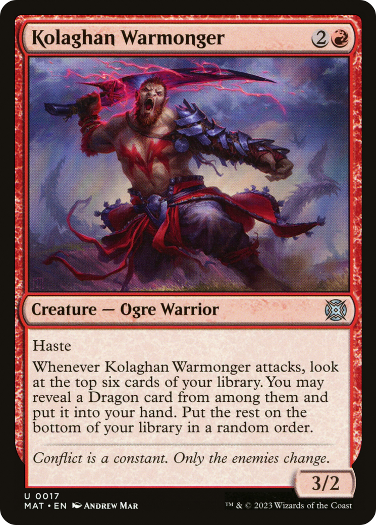 Kolaghan Warmonger [March of the Machine: The Aftermath] | Gear Gaming Fayetteville
