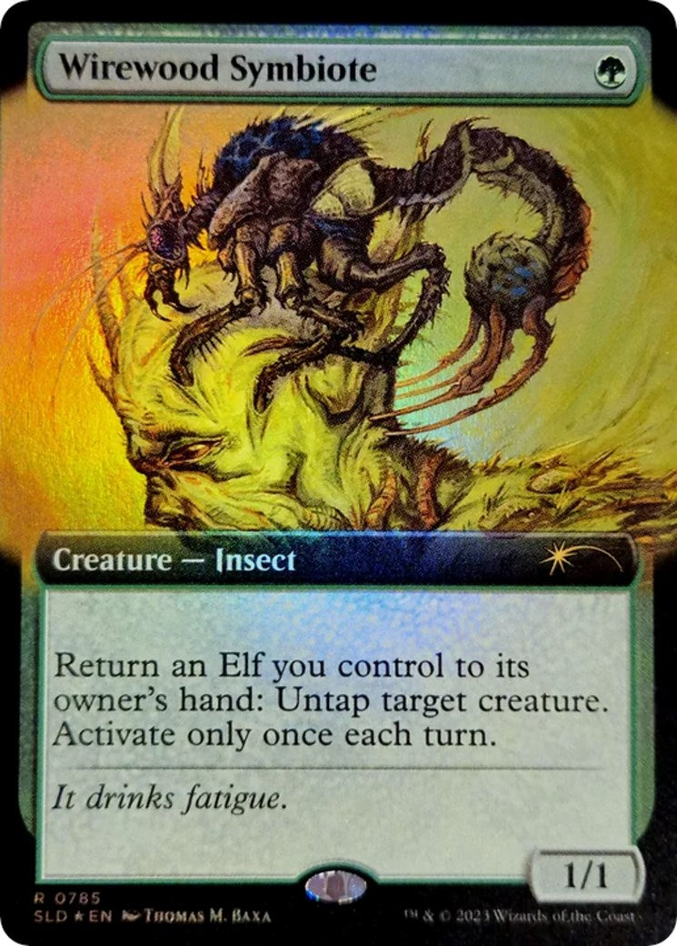 Wirewood Symbiote (Extended Art) [Secret Lair Drop Series] | Gear Gaming Fayetteville