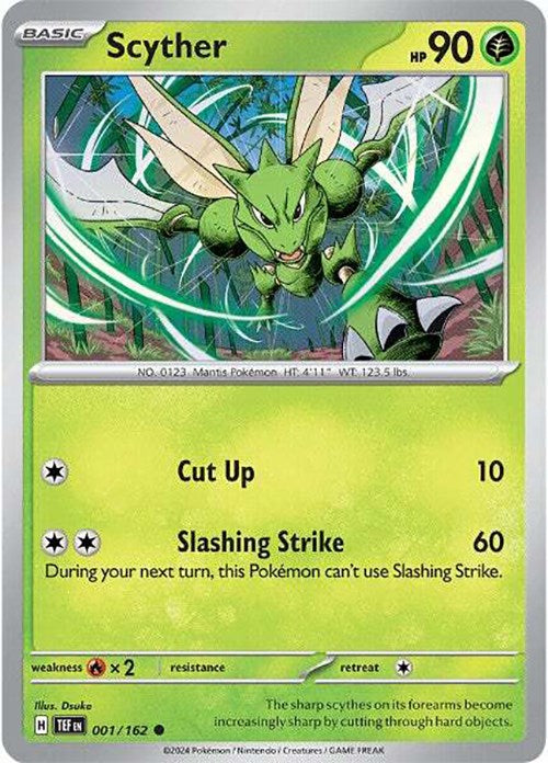 Scyther (001/162) [Scarlet & Violet: Temporal Forces] | Gear Gaming Fayetteville