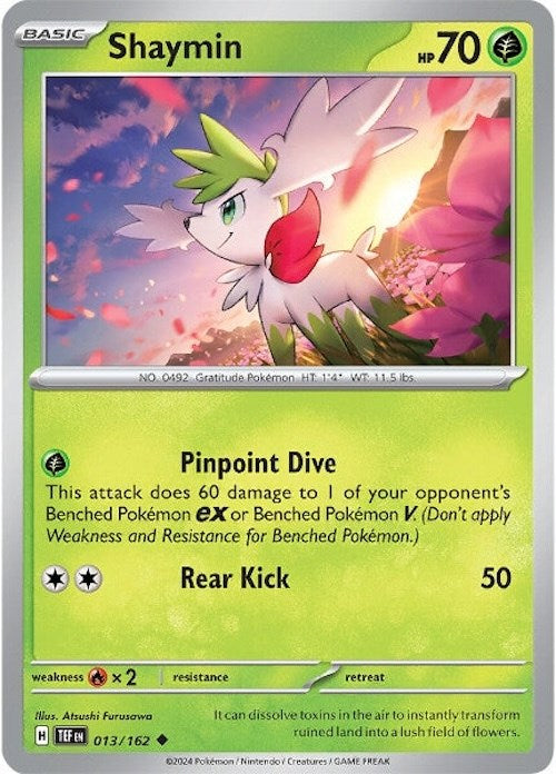 Shaymin (013/162) [Scarlet & Violet: Temporal Forces] | Gear Gaming Fayetteville