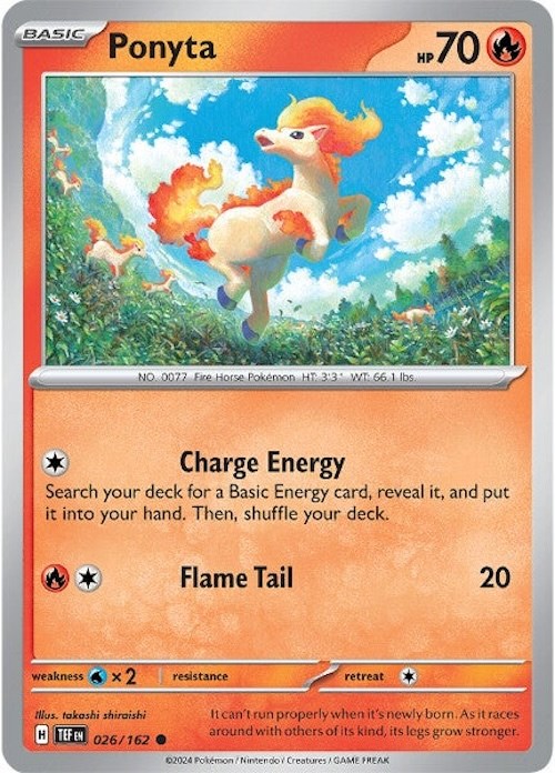 Ponyta (026/162) [Scarlet & Violet: Temporal Forces] | Gear Gaming Fayetteville