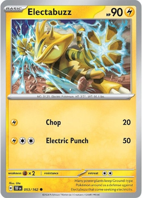 Electabuzz (053/162) [Scarlet & Violet: Temporal Forces] | Gear Gaming Fayetteville