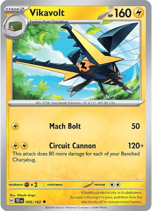 Vikavolt (056/162) [Scarlet & Violet: Temporal Forces] | Gear Gaming Fayetteville