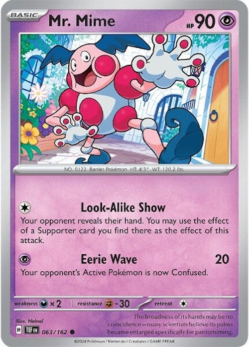 Mr. Mime (063/162) [Scarlet & Violet: Temporal Forces] | Gear Gaming Fayetteville